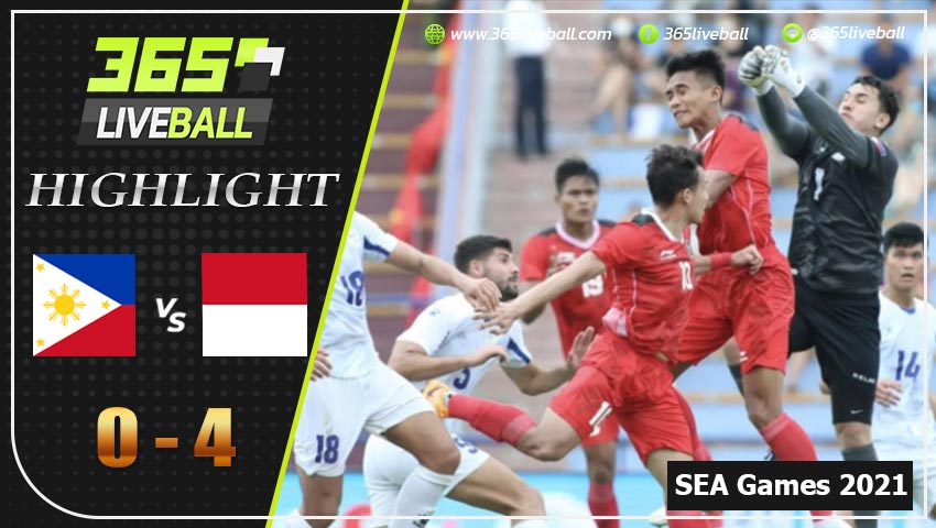 ไฮไลท์ ฟุตบอลชาย ซีเกมส์ 2021 ฟิลิปปินส์ VS อินโดนีเซีย