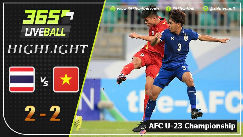ไฮไลท์ เอเอฟซี ยู-23 แชมป์เปิยนชิพ ทีมชาติไทย VS เวียดนาม