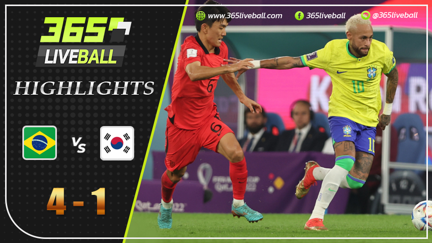 ไฮไลท์ บราซิล vs เกาหลีใต้