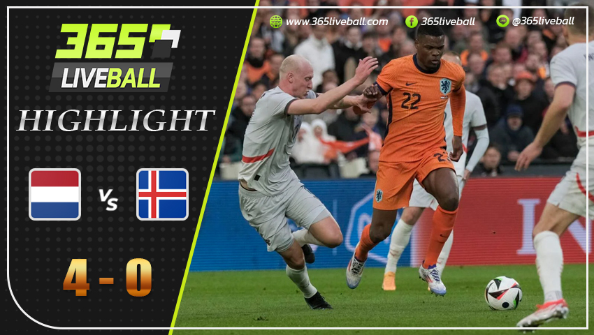 ไฮไลท์ เนเธอร์แลนด์ vs ไอซ์แลนด์
